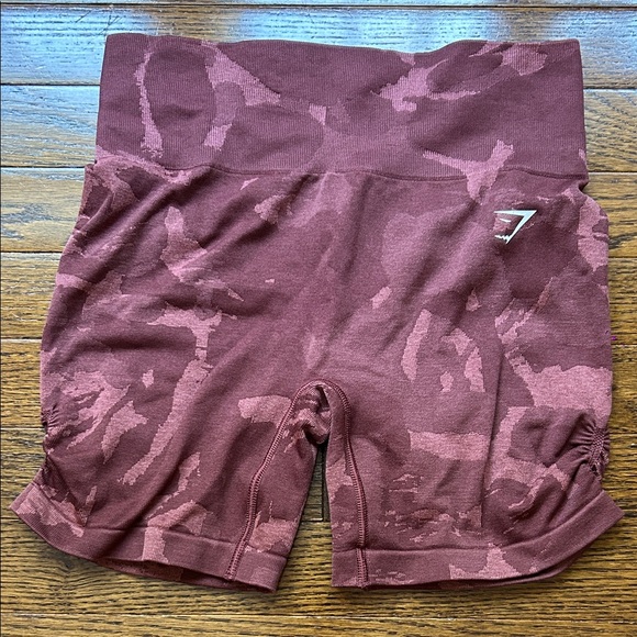 Gymshark Pants - Gymshark Maroon Bike Shorts